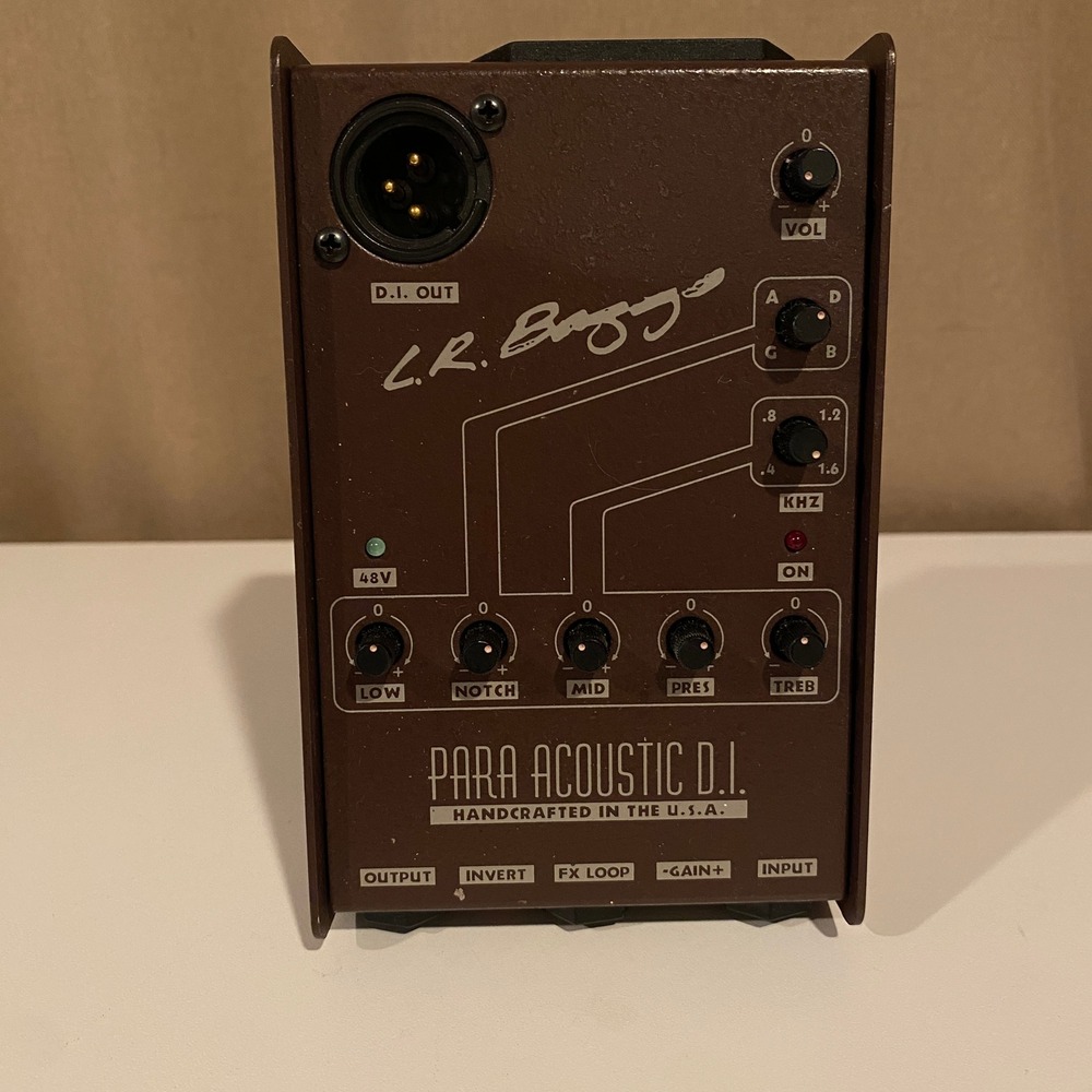 L.R. Baggs Para Acoustic D.I. Direct Box Preamp‎ EQ Guitar Effects Pedal